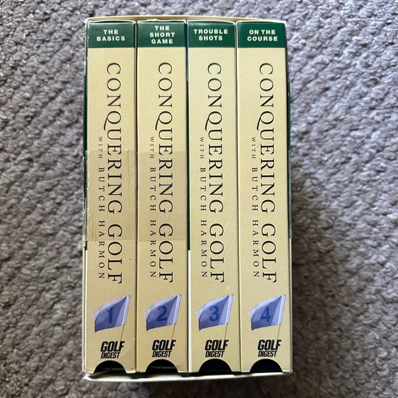 Christmas / Father’s Day! Conquering Golf with Butch Harmon VHS Complete Set - Picture 4 of 7